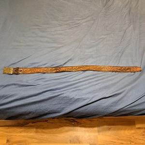 Women's vintage leather belt